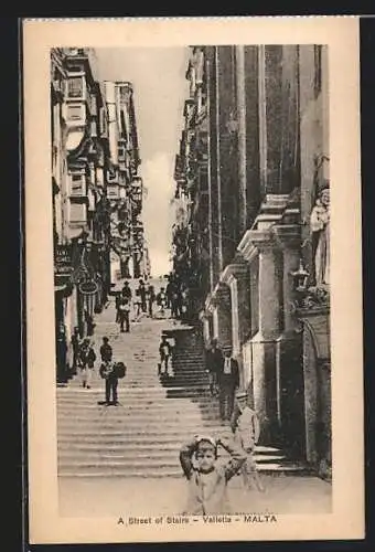 AK Valletta, A Street of Stairs