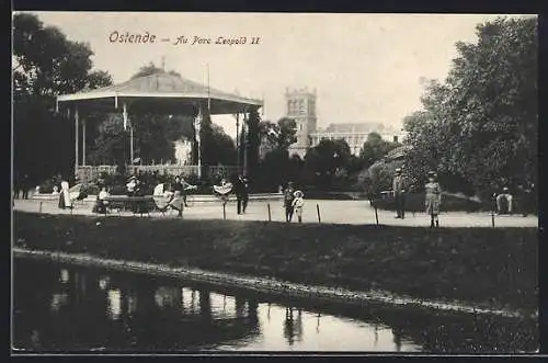 AK Ostende, Au Parc Leopold II