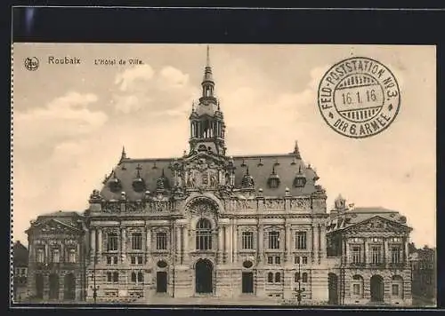 AK Roubaix, L`Hôtel de Ville