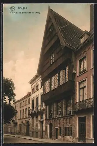 AK Bruges, La Maison flamande au parc