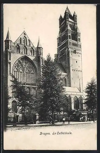 AK Bruges, La Cathédrale