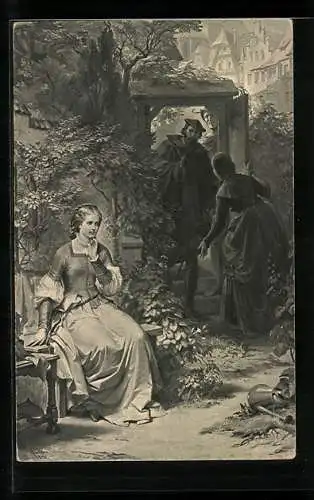 AK Margarete in Marthas Garten, Faust