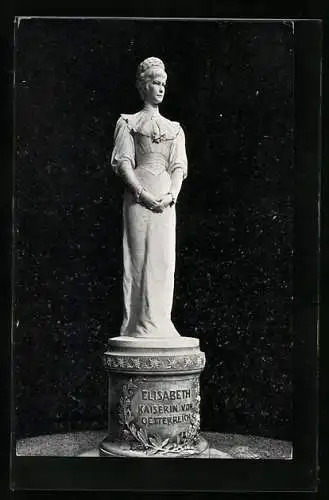 AK Salzburg, Denkmal der Kaiserin Elisabeth (Sissi) von Österreich
