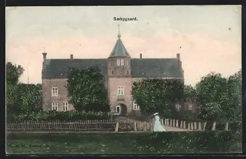 AK Saebygaard, Gebäude mit Torbogen