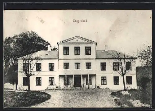 AK Thygeslund, Blick auf eine Villa