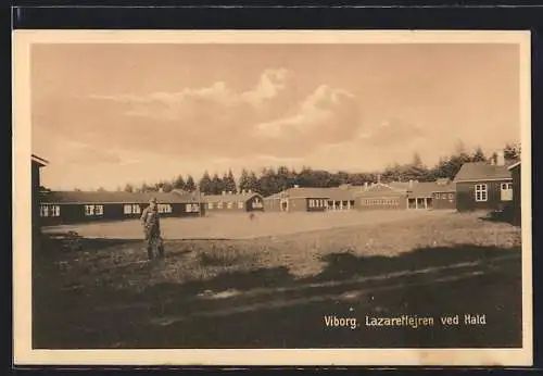 AK Viborg, Lazaretlejren ved Hald