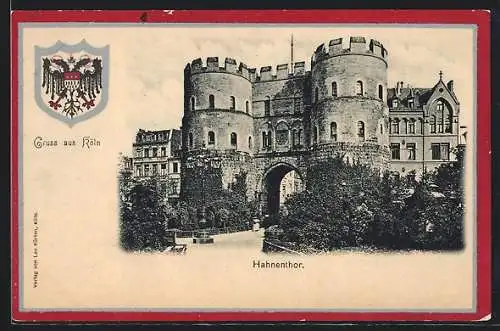 AK Köln, Hahnentor und Wappen