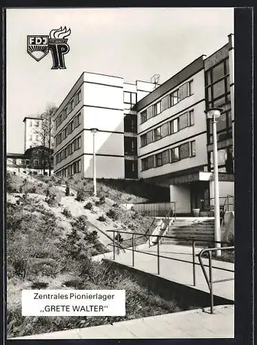 AK Sebnitz, Zentrales Pionierlager Grete Walter, DDR-Propaganda