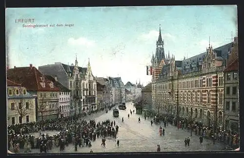 AK Erfurt, Sonntagskonzert auf dem Anger