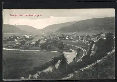 AK Immendingen, Ortsansicht