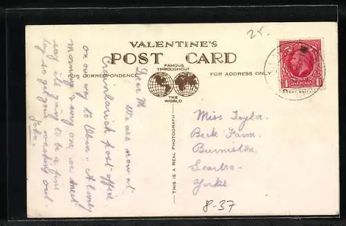 AK Waschfrauen beim Auswringen des gewaschenen Textils, Scotch Washing