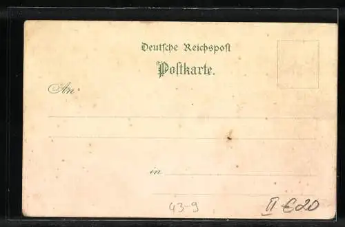 Lithographie Geestemünde, Geestemünder Markt