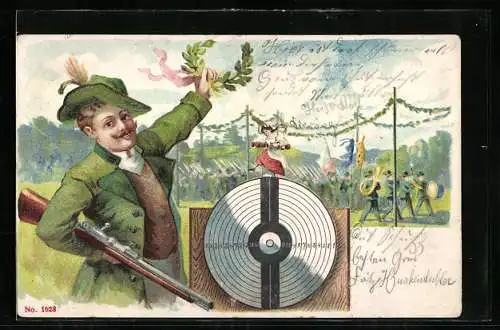 AK Schütze auf dem Schützenfest