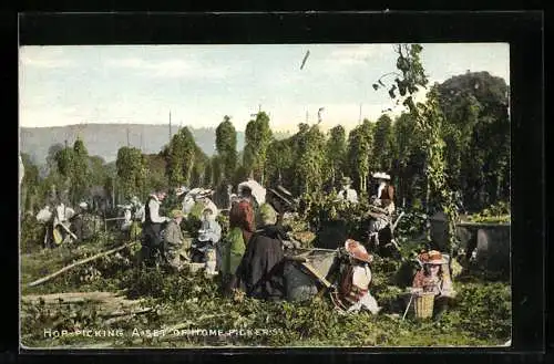 AK Hop-Picking, A Set of Home Pickers