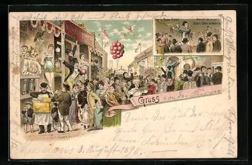 Künstler-AK Dresden, Dresdener Vogelwiese, Renner Fritze