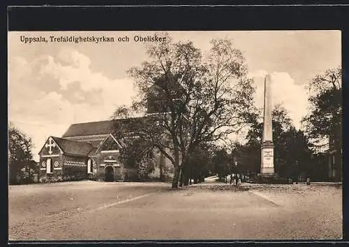 AK Uppsala, Trefaldighetskyrkan och Obelisken