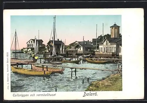 AK Dalarö, Tullsriggan och varmbadhuset