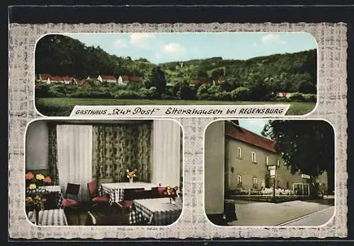 AK Etterzhausen, Gasthaus Zur Post, Gesamtansicht