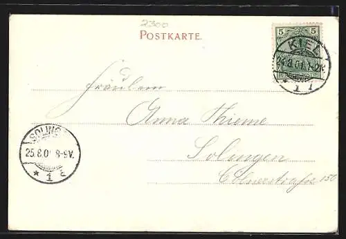 AK Kiel, Blick auf die Universität