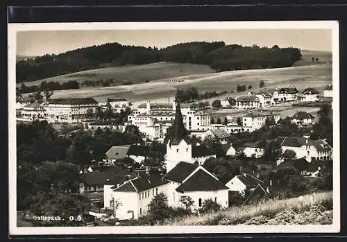 AK Gallspach, Ortsansicht aus der Vogelschau