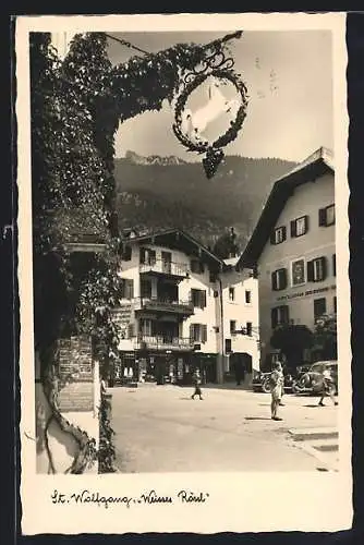 AK St. Wolfgang, Restaurant Weisses Rössl
