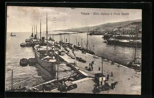 AK Trieste, Molo Audace e Porto Nuovo