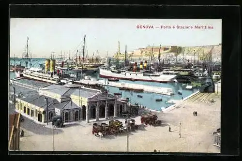 AK Genova, Porto e Stazione Marittima