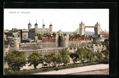 AK London, Tower of London und Palace