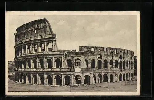 AK Roma, il colosseo