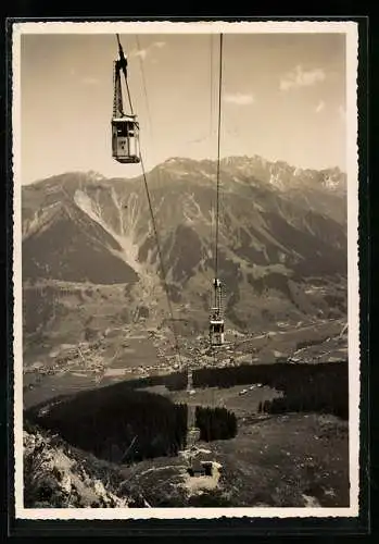 AK Klosters, Luftseilbahn nach Gotschnagrat, Parsenn