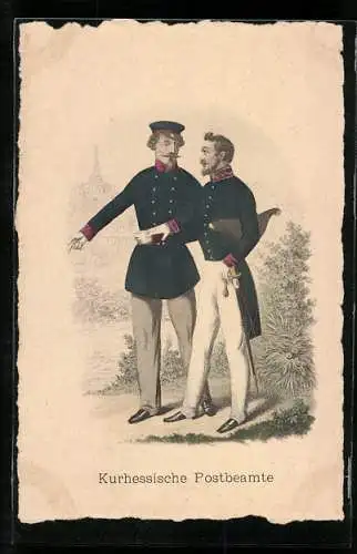 AK Kurhessische Postbeamte