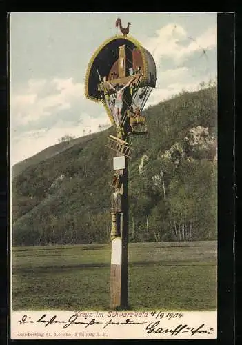AK Flurkreuz im Schwarzwald