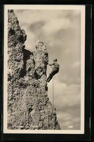 AK Peilstein, Bergsteiger am Cimone