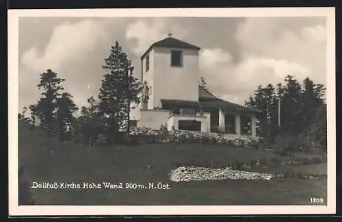 AK Hohe Wand, Stollhof, Dollfuss-Kirche