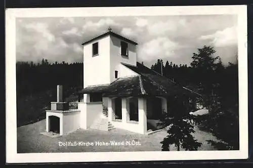 AK Hohe-Wand, Dollfuss-Kirche im Wald