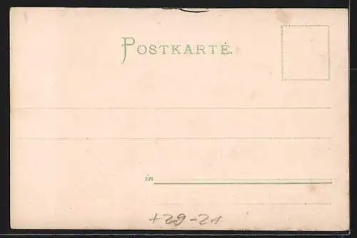 Seiden-Imitations-AK Ilsenburg a. Harz, Flusspartie mit Blick zur Ortschaft