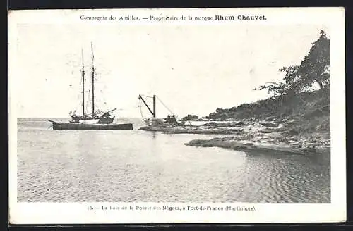 AK Fort-de-France, La Baie de la Pointe-des-Negres
