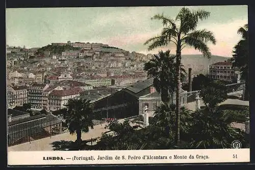 AK Lisboa, Jardim de S. Pedro d`Alcantara e Monte da Graca