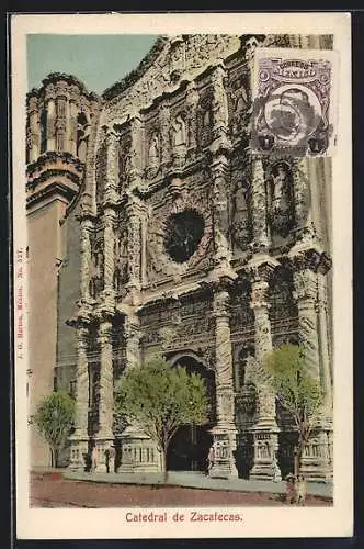 AK Mexico-City, Catedral de Zacatecas