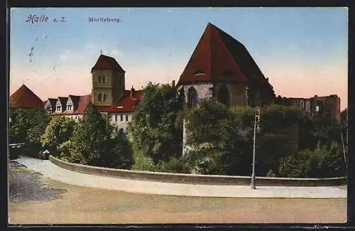 AK Halle / Saale, Moritzburg