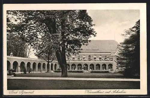 AK Bad Pyrmont, Konzerthaus mit Arkaden