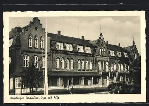 AK Wyk / Föhr, Hamburger Kinderheim
