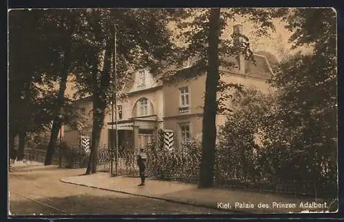 AK Kiel, Palais des Prinzen Adalbert