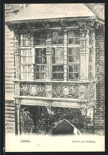 AK Lübeck, Erker am Rathaus