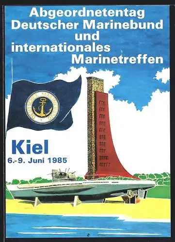 AK Kiel, Abgeordnetentag Deutscher Marinebund und internationales Marinetreffen Kiel 1985, U-Boot