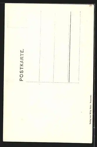 AK Hannover, Marktkirche und Altes Rathaus