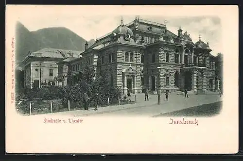 AK Innsbruck, Stadtsäle und Theater