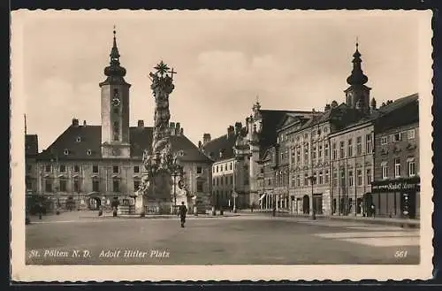 AK St. Pölten /N. D.,  Platz