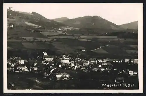 AK Pöggstall, Ortschaft und Umgebung