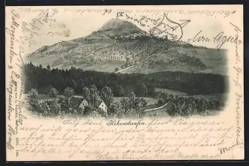 AK Hohenstaufen, Hohenstaufen mit Umgebung